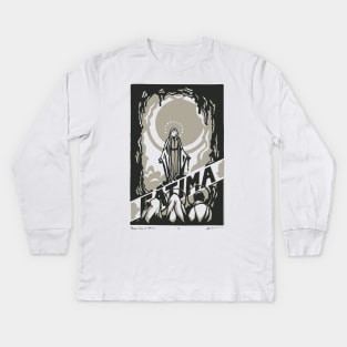 Our Lady of Fatima Kids Long Sleeve T-Shirt